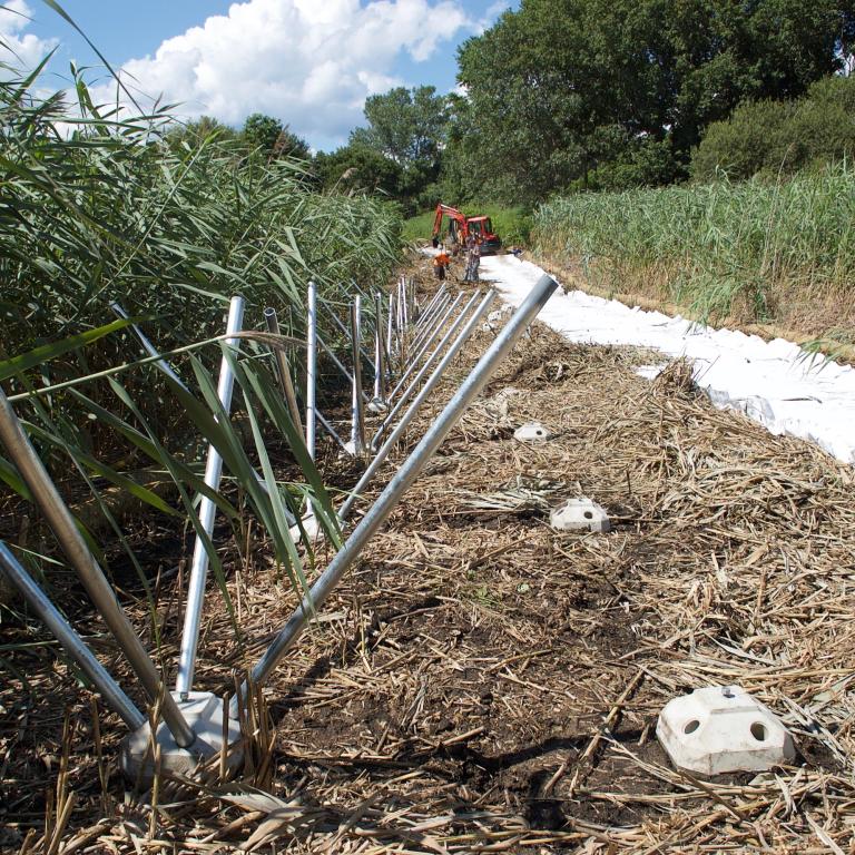 Diamond Pier Boardwalk Construction