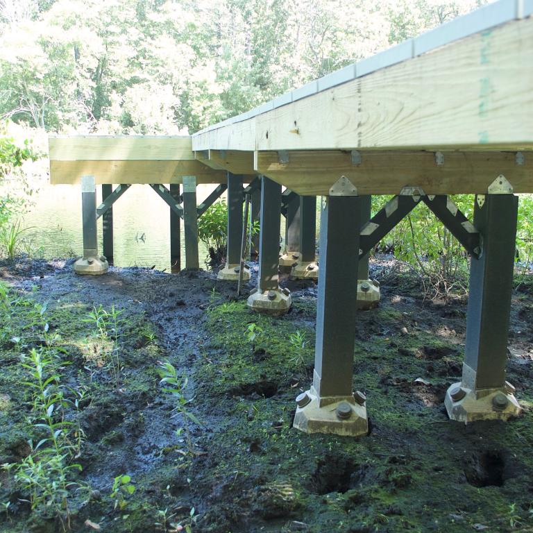 Diamond Pier Boardwalk Wetlands