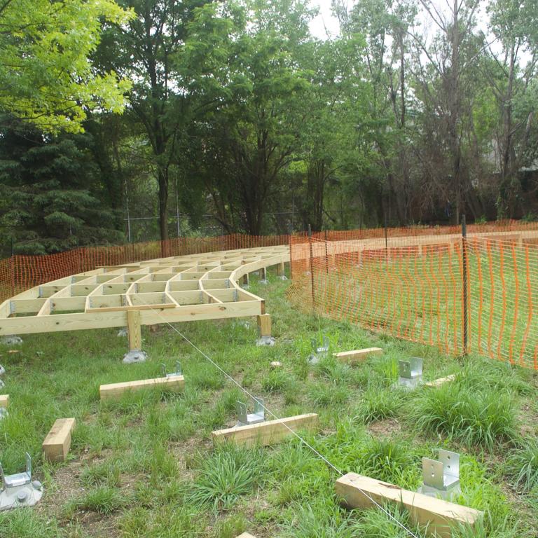 Diamond Pier Naval Cemetery Boardwalk
