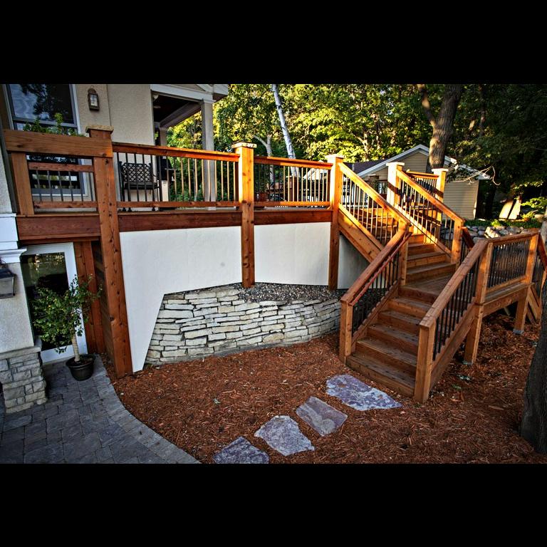 Deck & Basement - Deck - Diamond Piers