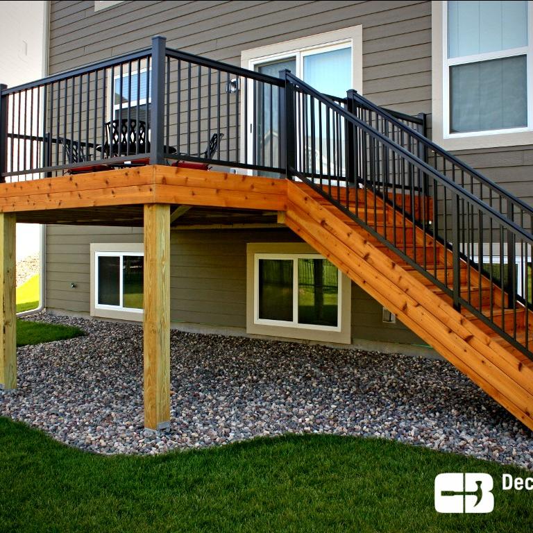 Deck & Basement - Deck - Diamond Piers